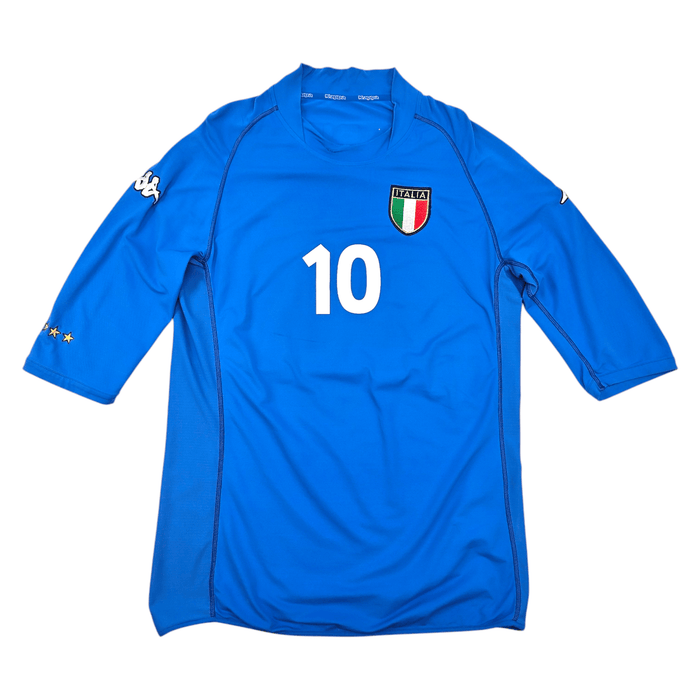 2000/01 Italy Home Football Shirt (XL) Kappa #10 Del Piero - Football Finery - FF204448