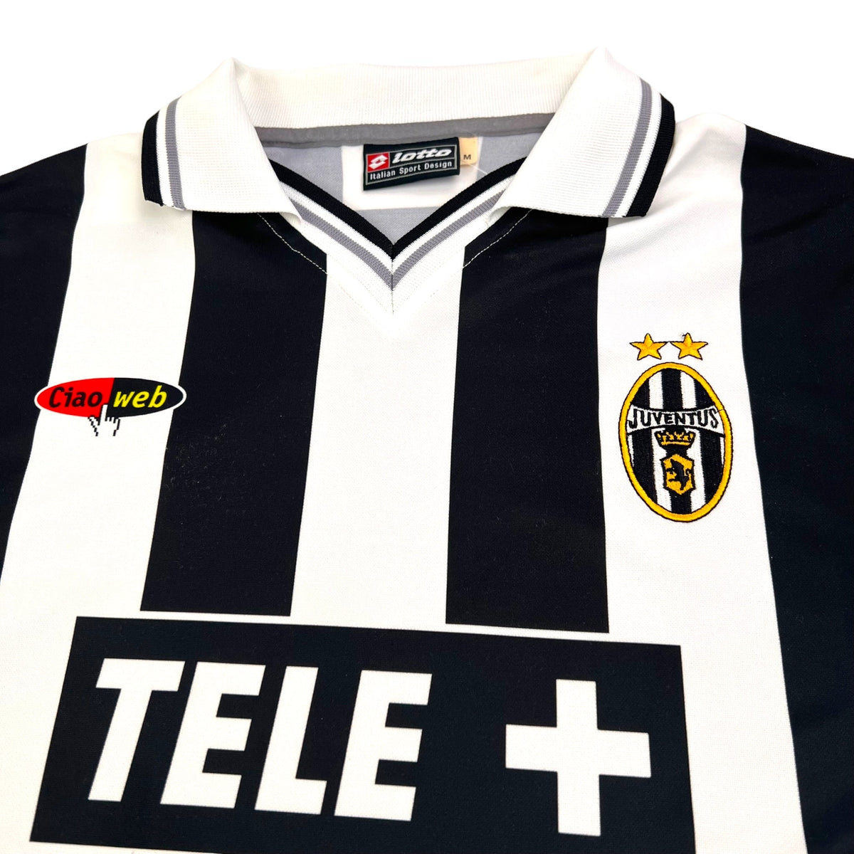 2000/01 Juventus Home Football Shirt (M) Ciao Web # 10 Del Piero - Football Finery - FF202573