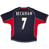 2000/01 Manchester United Third Football Shirt (L) Umbro #7 Beckham - Football Finery - FF204199