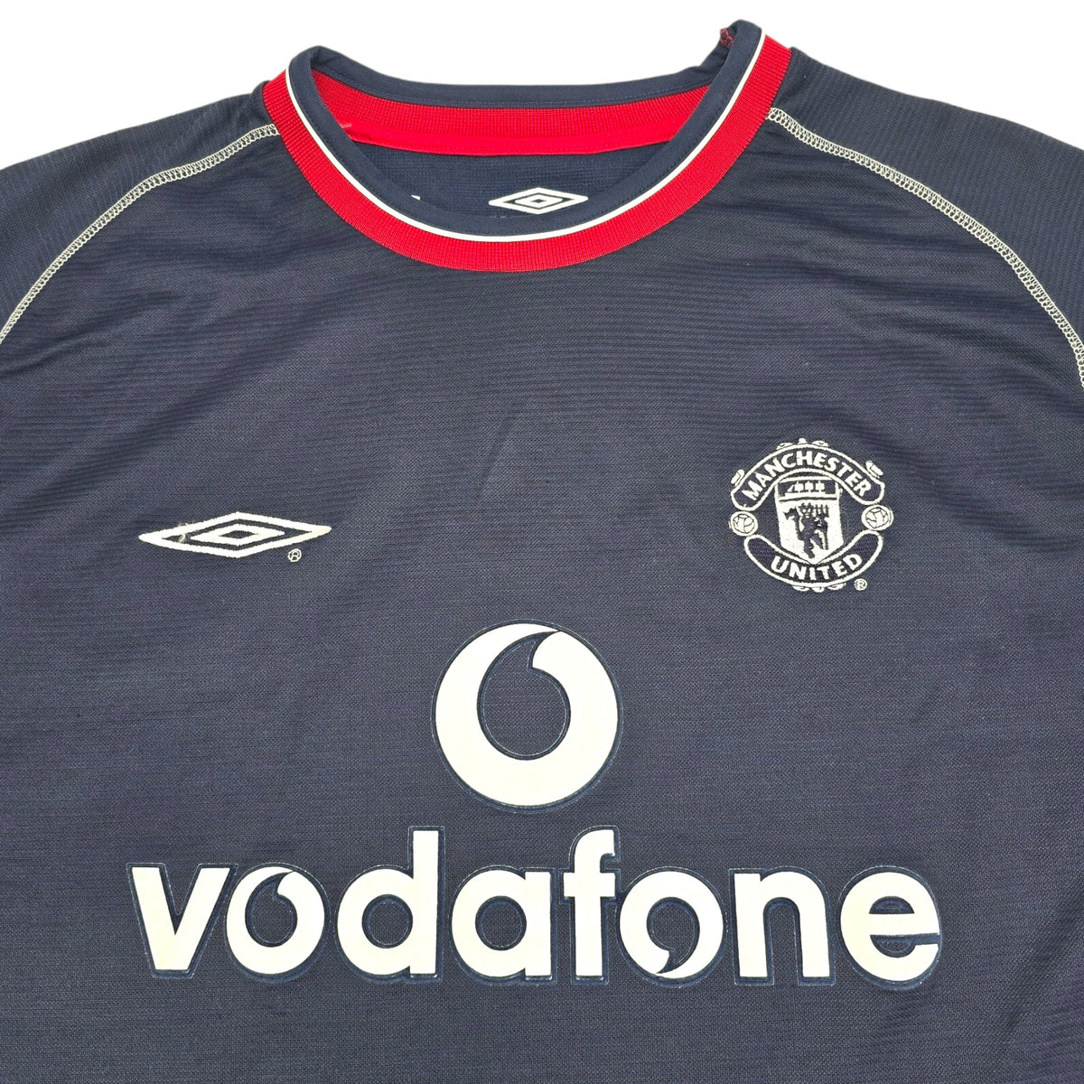 2000/01 Manchester United Third Football Shirt (L) Umbro #7 Beckham - Football Finery - FF204199