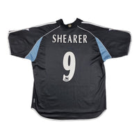 2000/01 Newcastle United Away Football Shirt (XL) Adidas #9 Shearer - Football Finery - FF202446