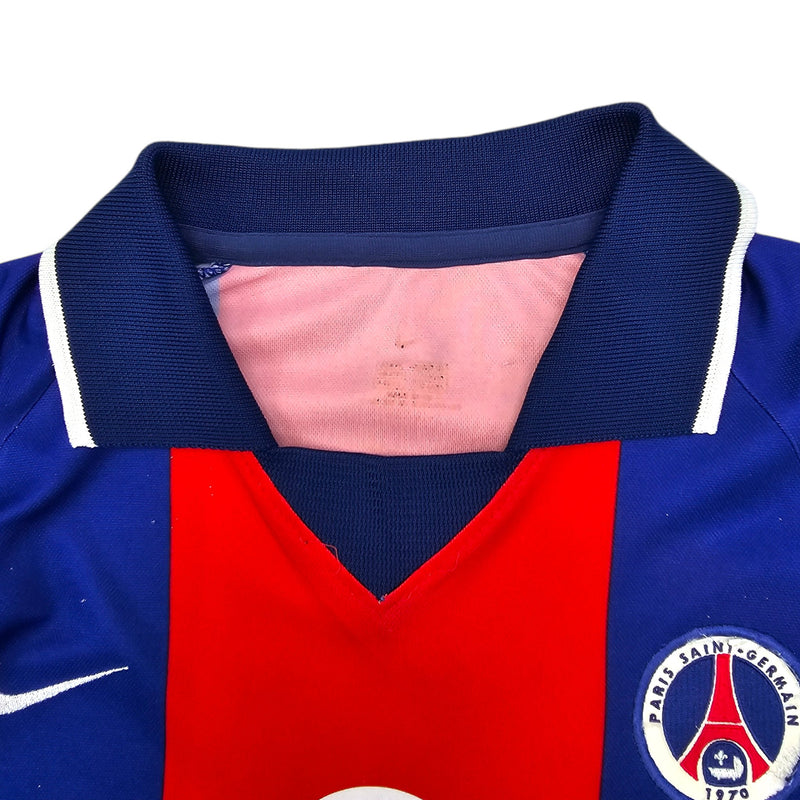 2000/01 PSG Home Football Shirt (L) Nike - Football Finery - FF204254