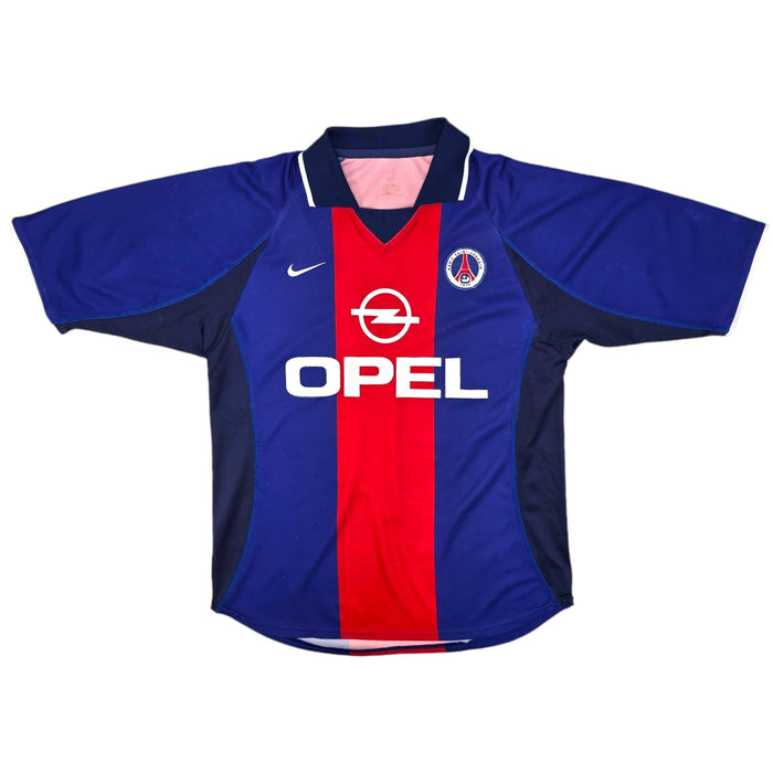 2000/01 PSG Home Football Shirt (L) Nike - Football Finery - FF204254