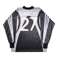 2000/01 Real Madrid Goal Keeper Football Shirt (XL) Adidas #27 Casillas - Football Finery - FF202681