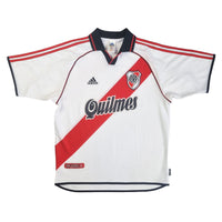 2000/01 River Plate Home Football Shirt (L) Adidas - Football Finery - FF202608