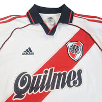 2000/01 River Plate Home Football Shirt (L) Adidas - Football Finery - FF202608