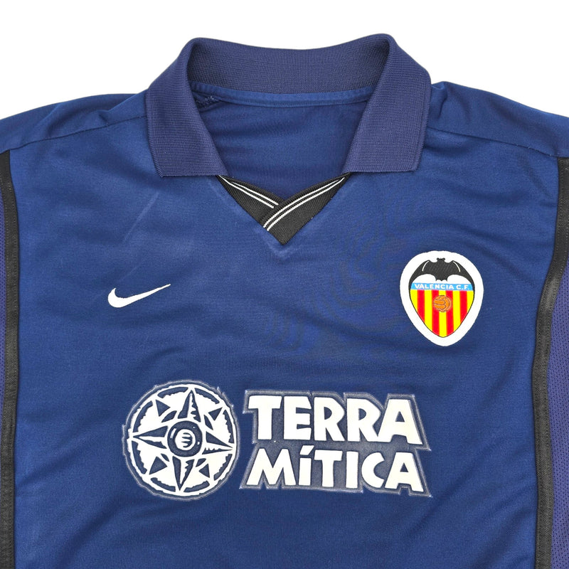 2000/01 Valencia Away Football Shirt (L) Nike - Football Finery - FF204152