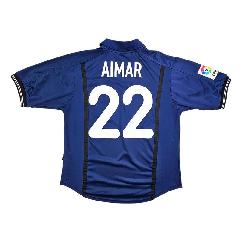 2000/01 Valencia Away Football Shirt (M) Nike #22Aimar - Football Finery - FF203701