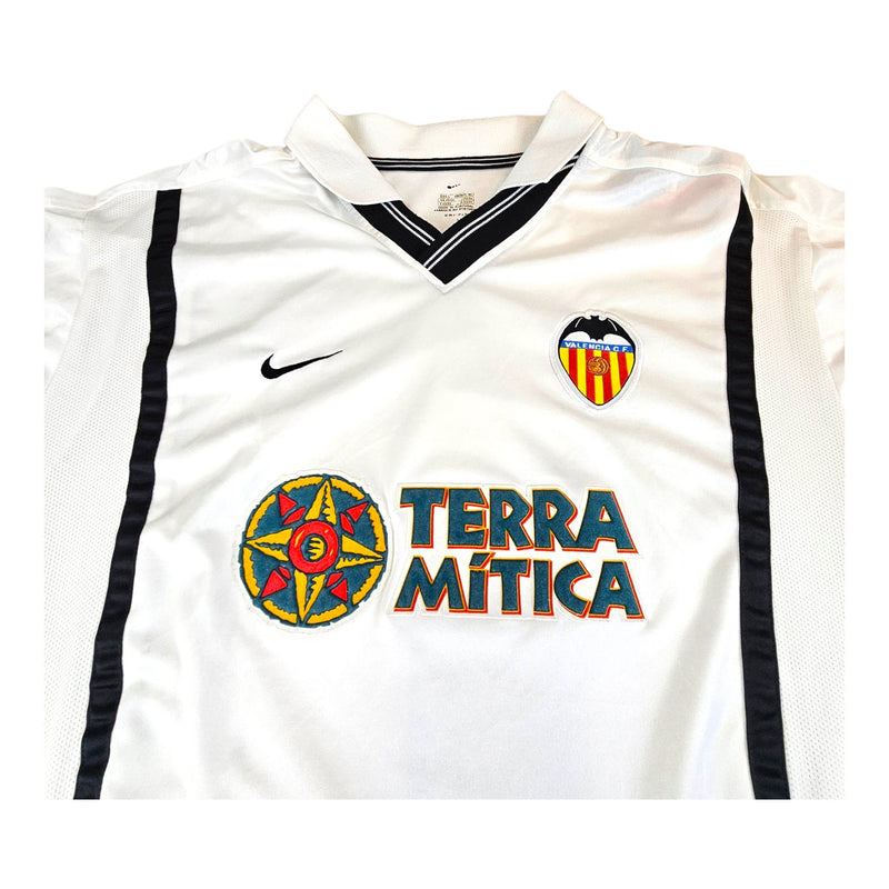 2000/01 Valencia Home Football Shirt (L) Nike - Football Finery - FF203292