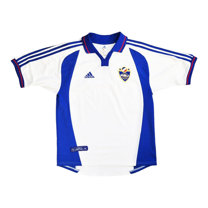 2000/01 Yugoslavia Away Football Shirt (M) Adidas - Football Finery - FF202738