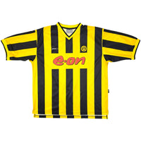 2000/02 Dortmund Home Football Shirt (XL) Goool.de #18 Ricken - Football Finery - FF204253