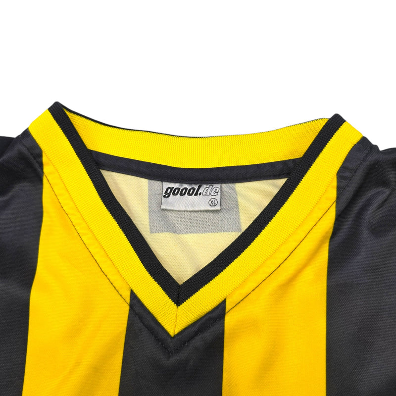 2000/02 Dortmund Home Football Shirt (XL) Goool.de #18 Ricken - Football Finery - FF204253