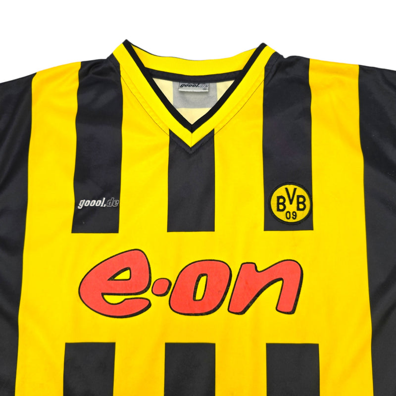 2000/02 Dortmund Home Football Shirt (XL) Goool.de #18 Ricken - Football Finery - FF204253