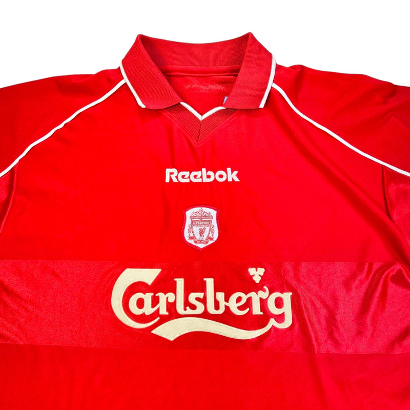 2000/02 Liverpool Home Football Shirt (L) Reebok - Football Finery - FF203299