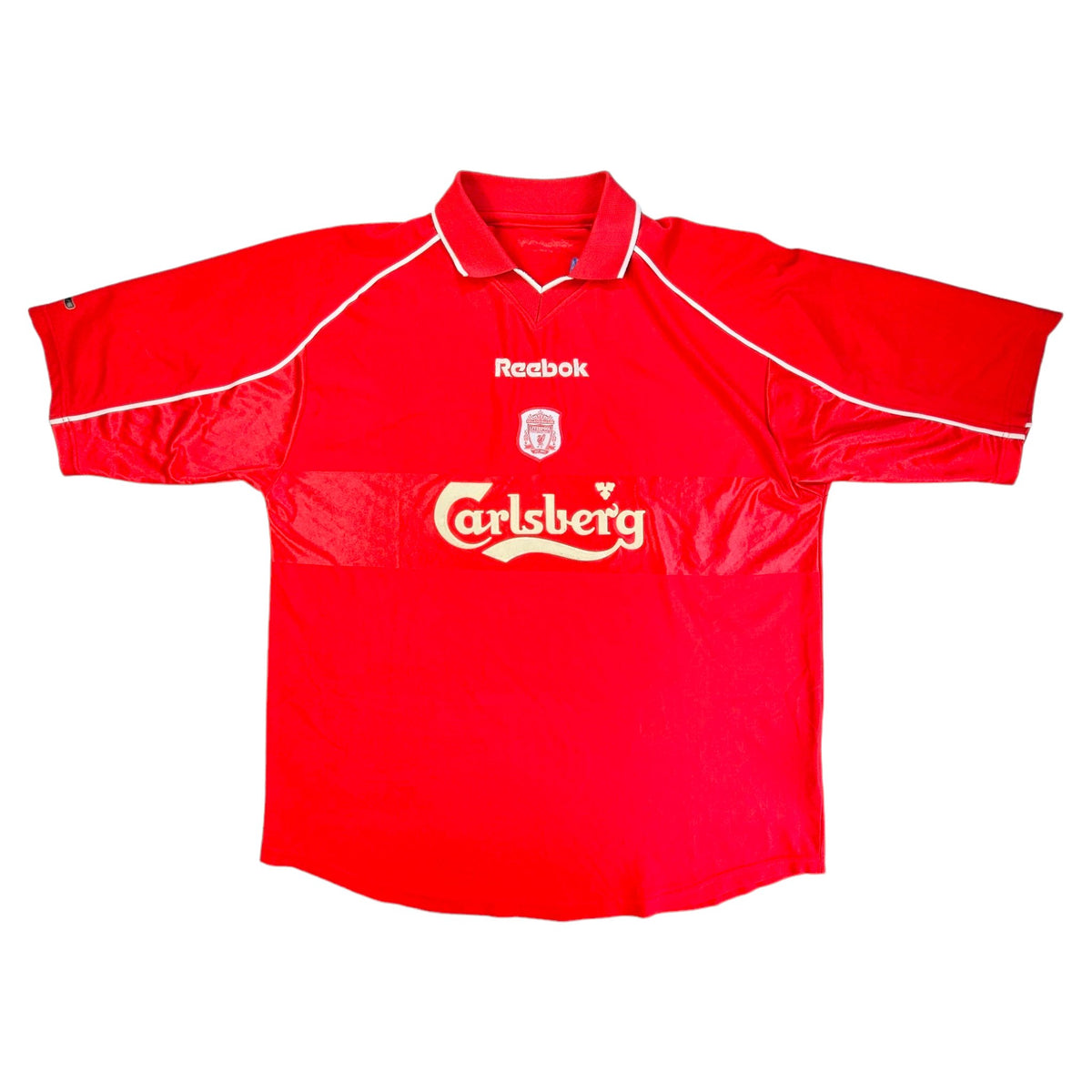 2000/02 Liverpool Home Football Shirt (L) Reebok - Football Finery - FF203299