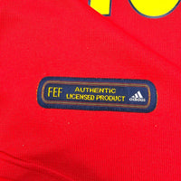 2000/02 Spain Home Football Shirt (M) Adidas #10 Raul - Football Finery - FF204110