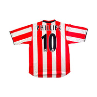 2000/02 Sunderland Home Football Shirt (M) Nike #10 Phillips - Football Finery - FF203572