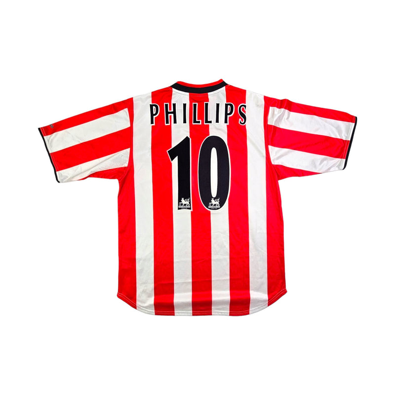 2000/02 Sunderland Home Football Shirt (M) Nike #10 Phillips - Football Finery - FF203572