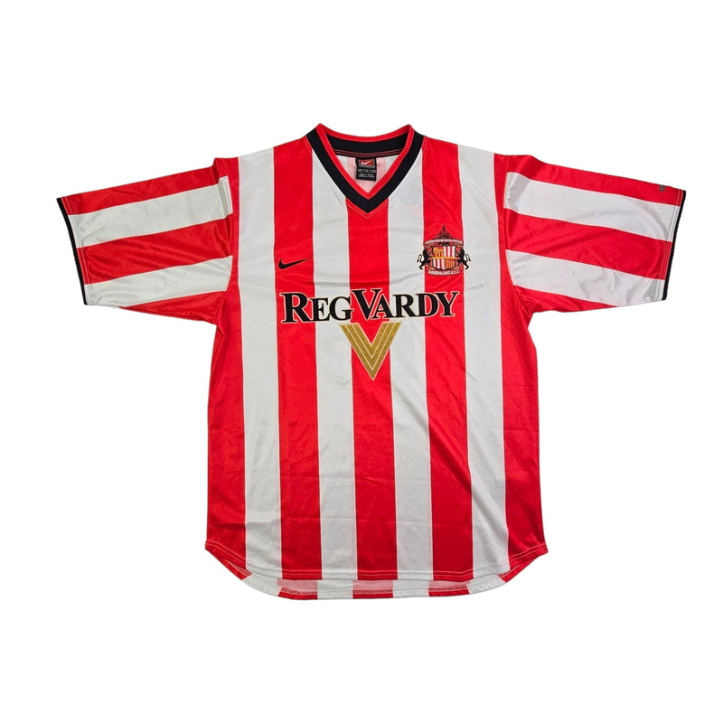 2000/02 Sunderland Home Football Shirt (M) Nike #10 Phillips - Football Finery - FF203572