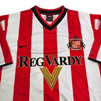 2000/02 Sunderland Home Football Shirt (M) Nike #10 Phillips - Football Finery - FF203572