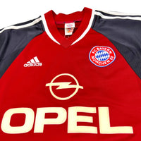 2001/02 Bayern Munich Home Football Shirt (S) Adidas # 21 Zickler - Football Finery - FF202375