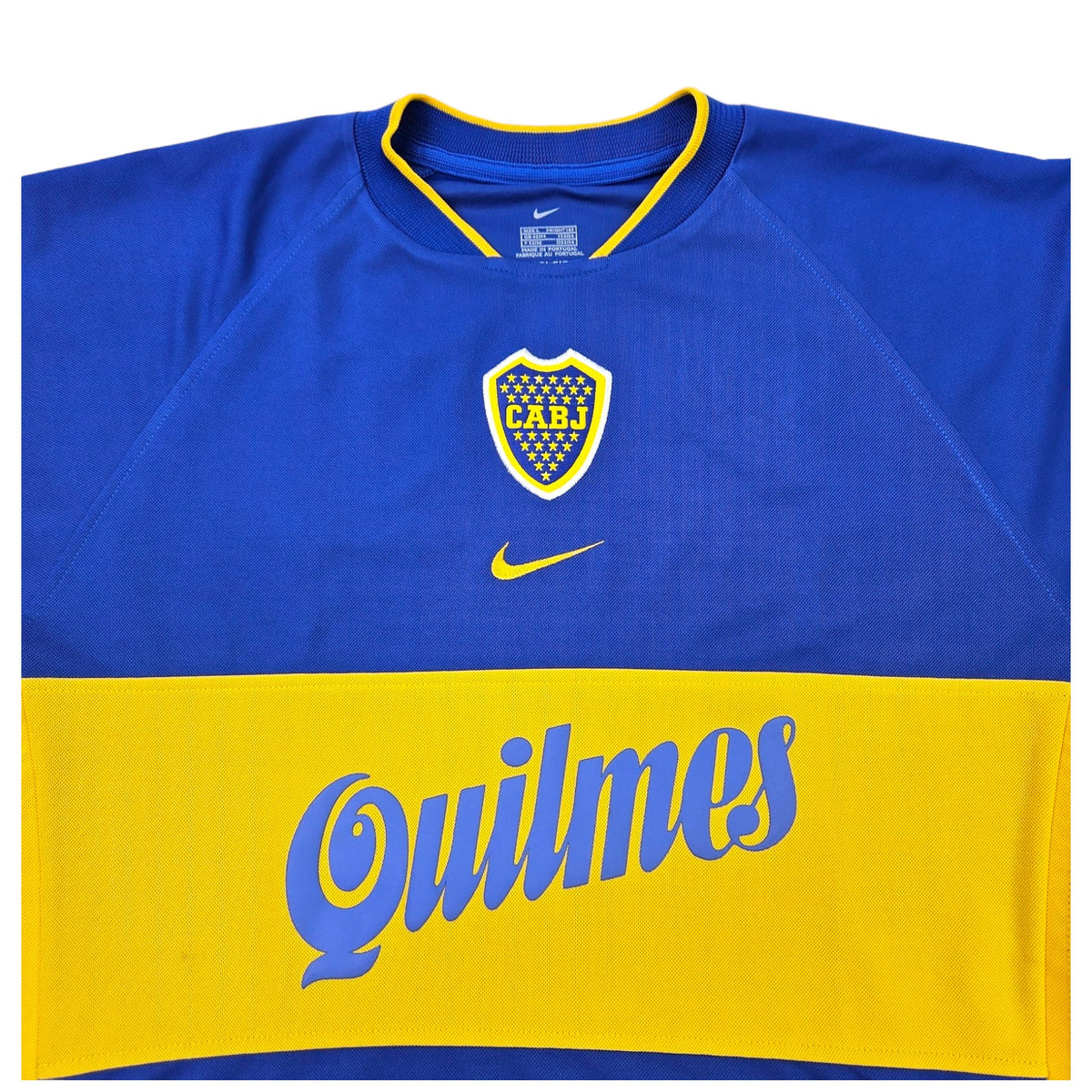 2001/02 Boca Juniors Home Football Shirt (L) Nike - Football Finery - FF203407