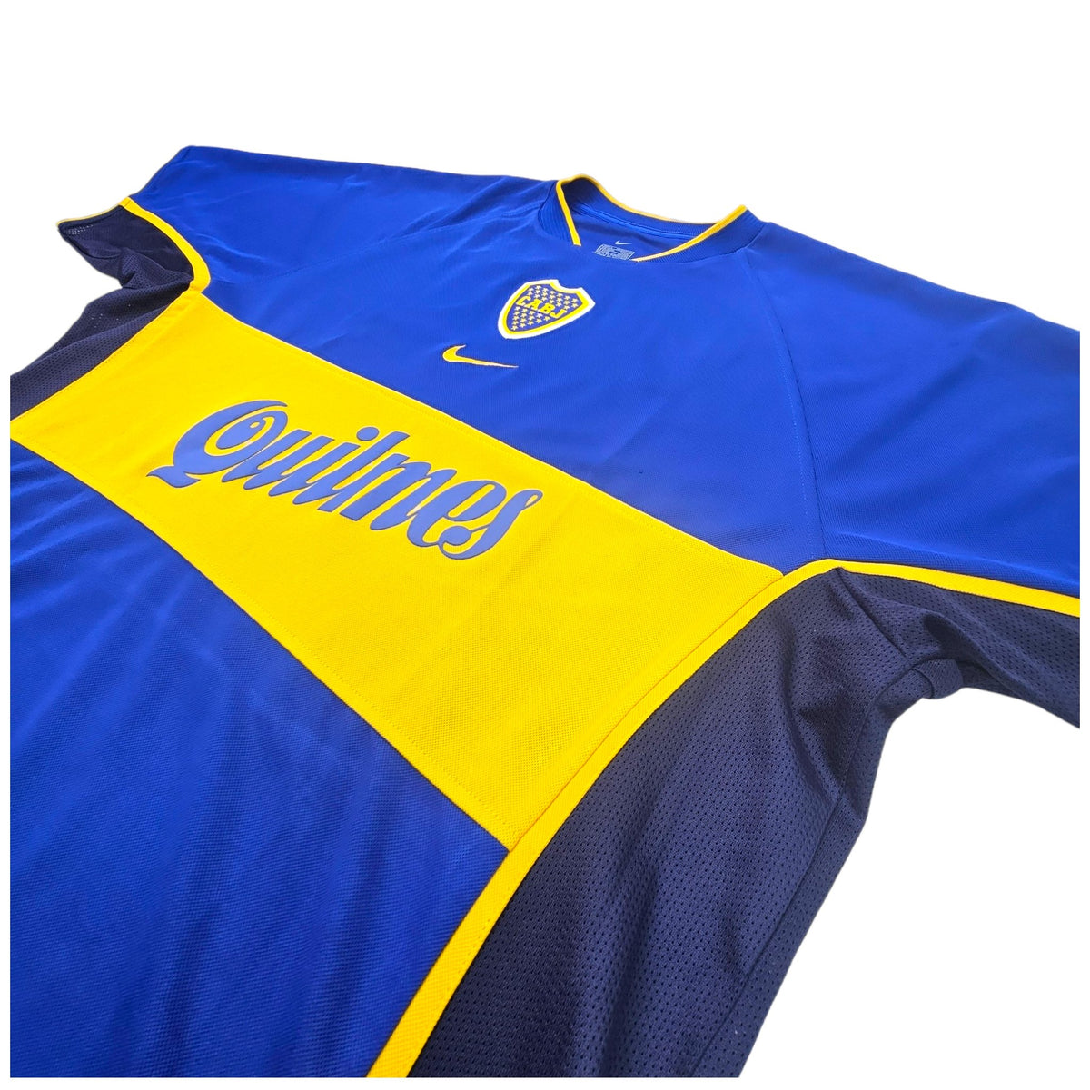 2001/02 Boca Juniors Home Football Shirt (L) Nike - Football Finery - FF203407