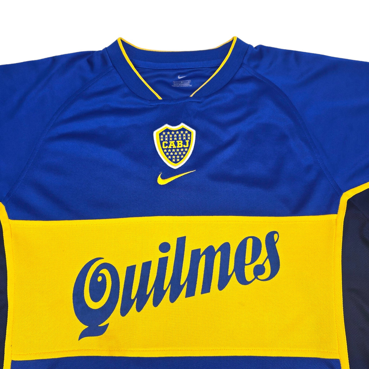 2001/02 Boca Juniors Home Football Shirt (L) Nike - Football Finery - FF204184