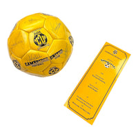 2001/02 Cambridge United *Squad Signed* Football (Size 5) BODLA - Football Finery - FF203548