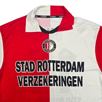 2001/02 Feyenoord Home Football Shirt (M) Kappa #14 Ono - Football Finery - FF204001