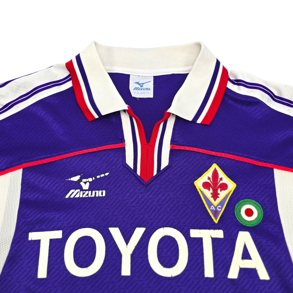 2001/02 Fiorentina Home Football Shirt (L) Mizuno - Football Finery - FF204408