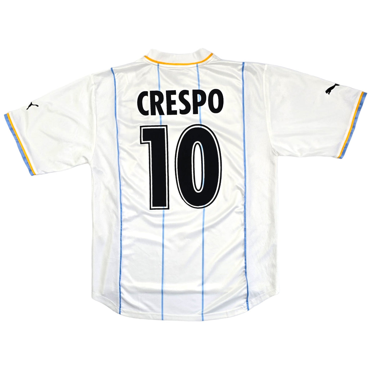 2001/02 Lazio Away Football Shirt (L) Puma #10 Crespo - Football Finery - FF204235