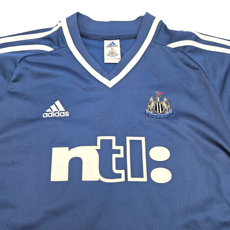 2001/02 Newcastle United Away Football Shirt (XL) Adidas #9 Shearer - Football Finery - FF203185