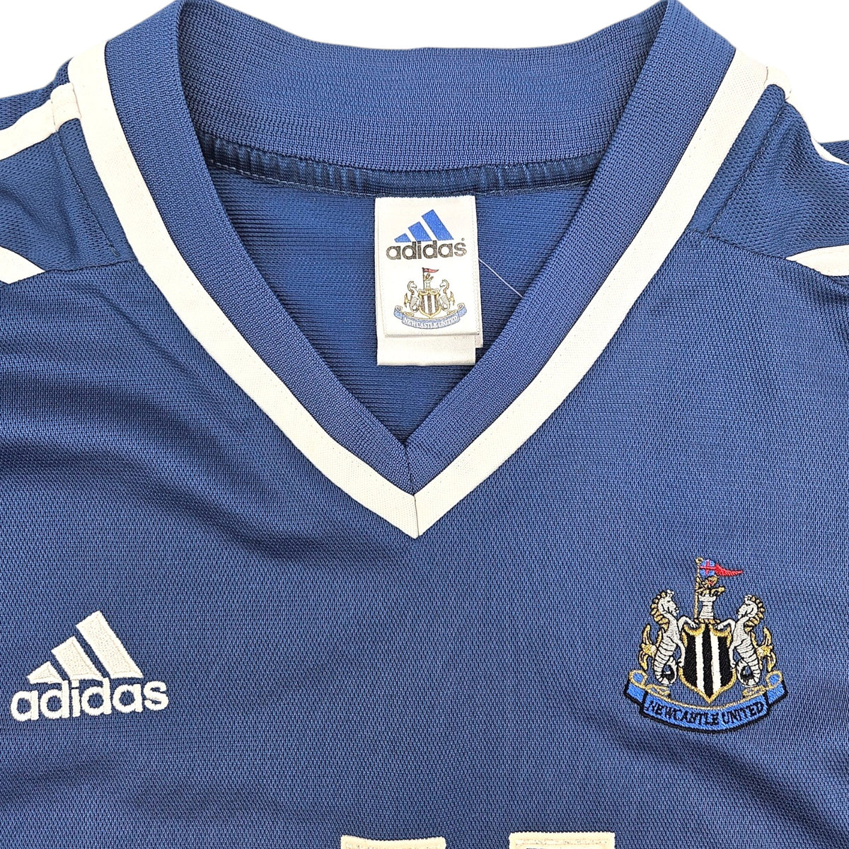 2001/02 Newcastle United Away Football Shirt (XL) Adidas #9 Shearer - Football Finery - FF203185