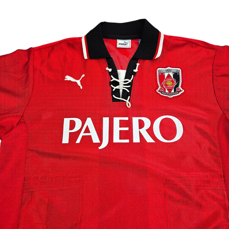 2001/02 Urawa Red Diamonds Home Football Shirt (M) Puma - Football Finery - FF202912