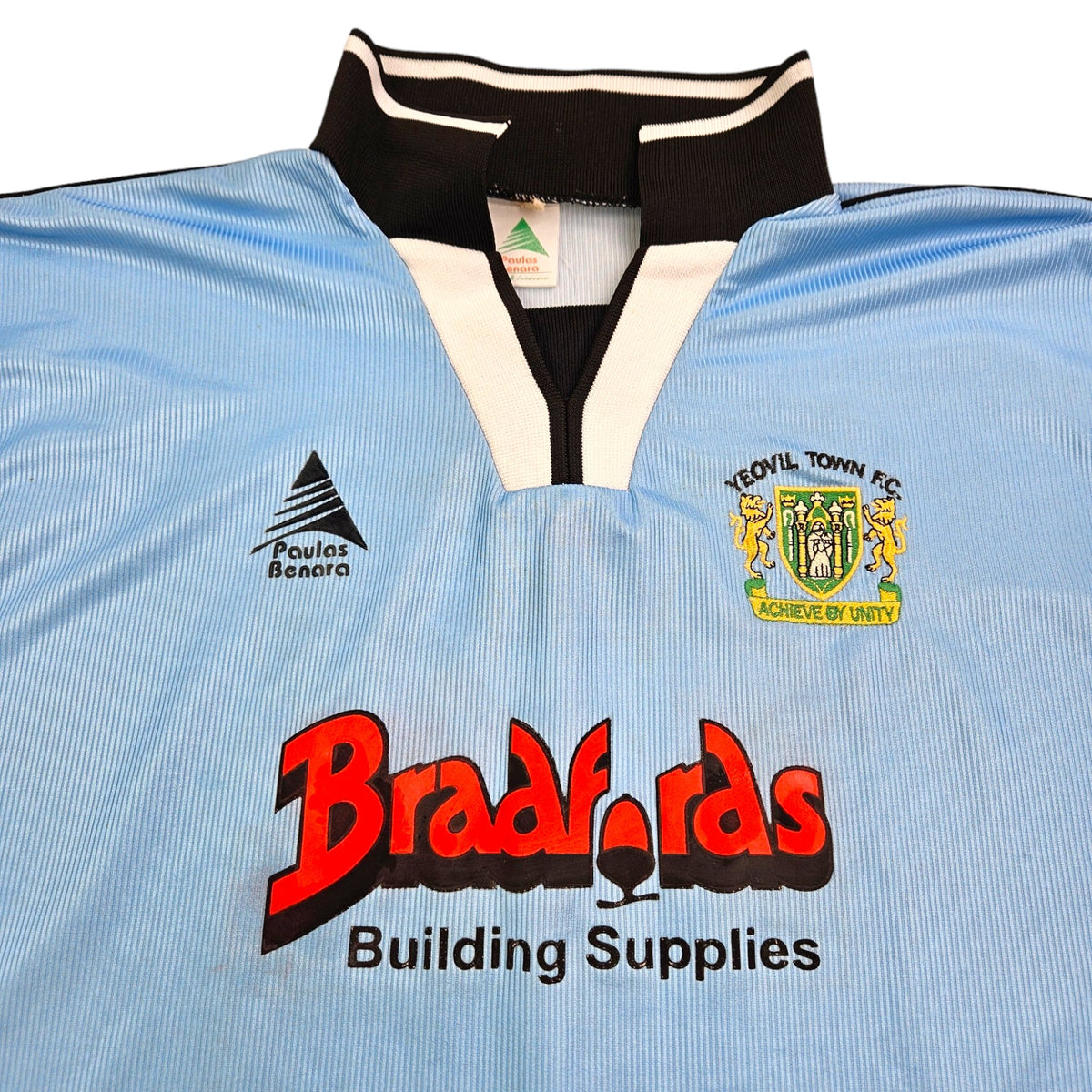 2001/02 Yeovil Town FC Away Football Shirt (XL) Paulas Benara # 12 - Football Finery - FF202543