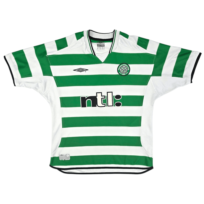 2001/03 Celtic Home Football Shirt (L) Umbro - Football Finery - FF204522