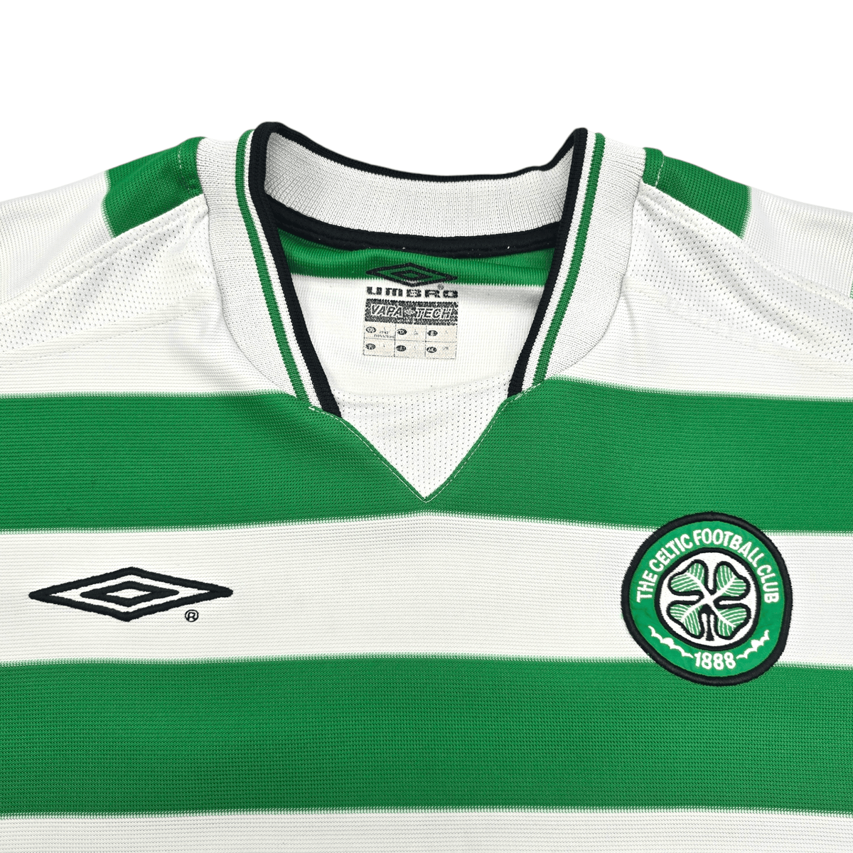 2001/03 Celtic Home Football Shirt (L) Umbro - Football Finery - FF204522