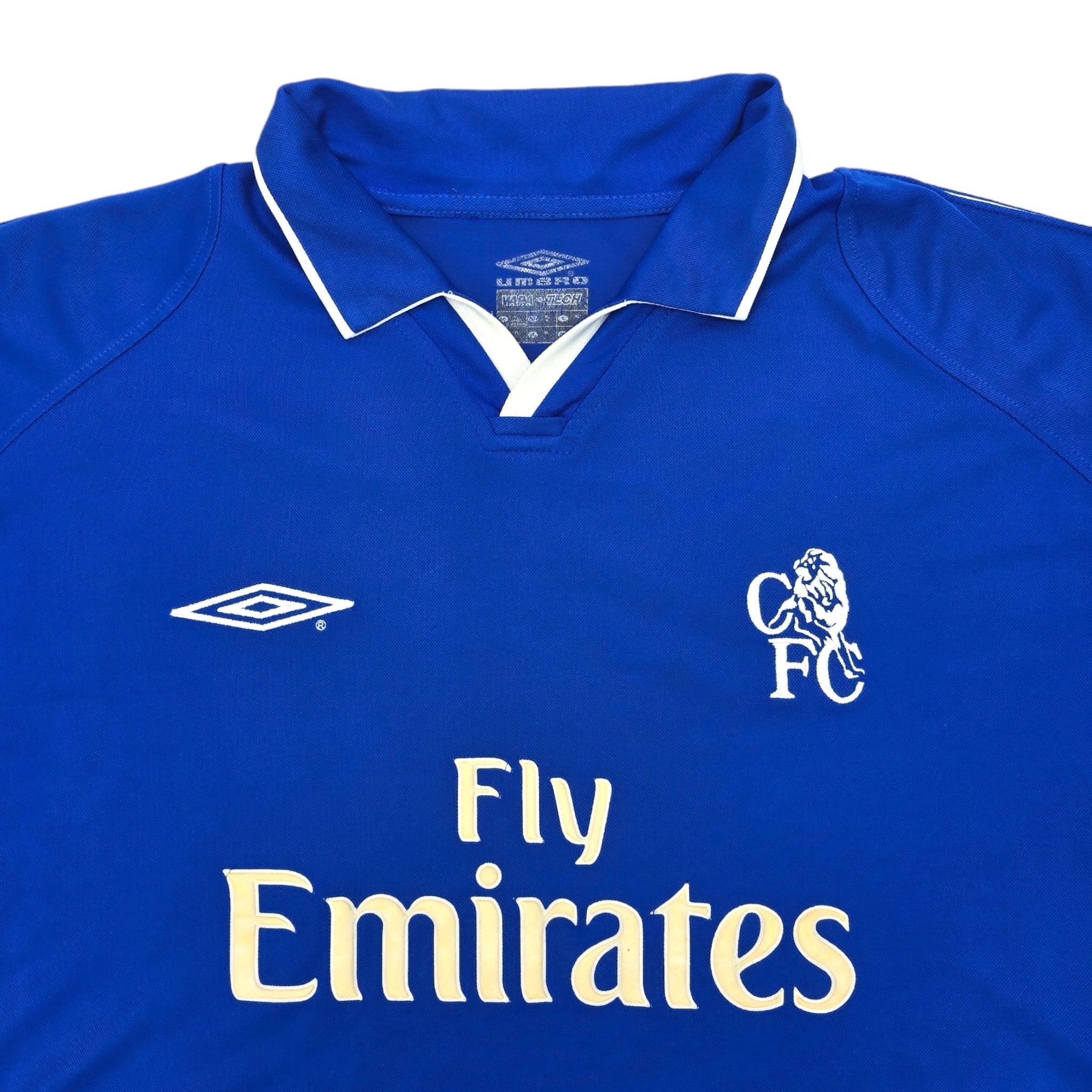 2001 03 Chelsea Home Football Shirt Umbro XL Football Finery