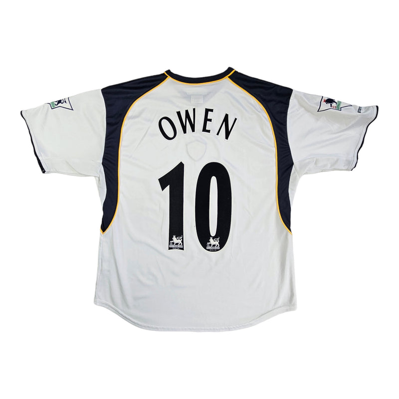 2001/03 Liverpool Away Football Shirt (XL) Reebok #10 Owen - Football Finery - FF202407