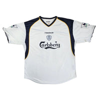 2001/03 Liverpool Away Football Shirt (XL) Reebok #10 Owen - Football Finery - FF202407