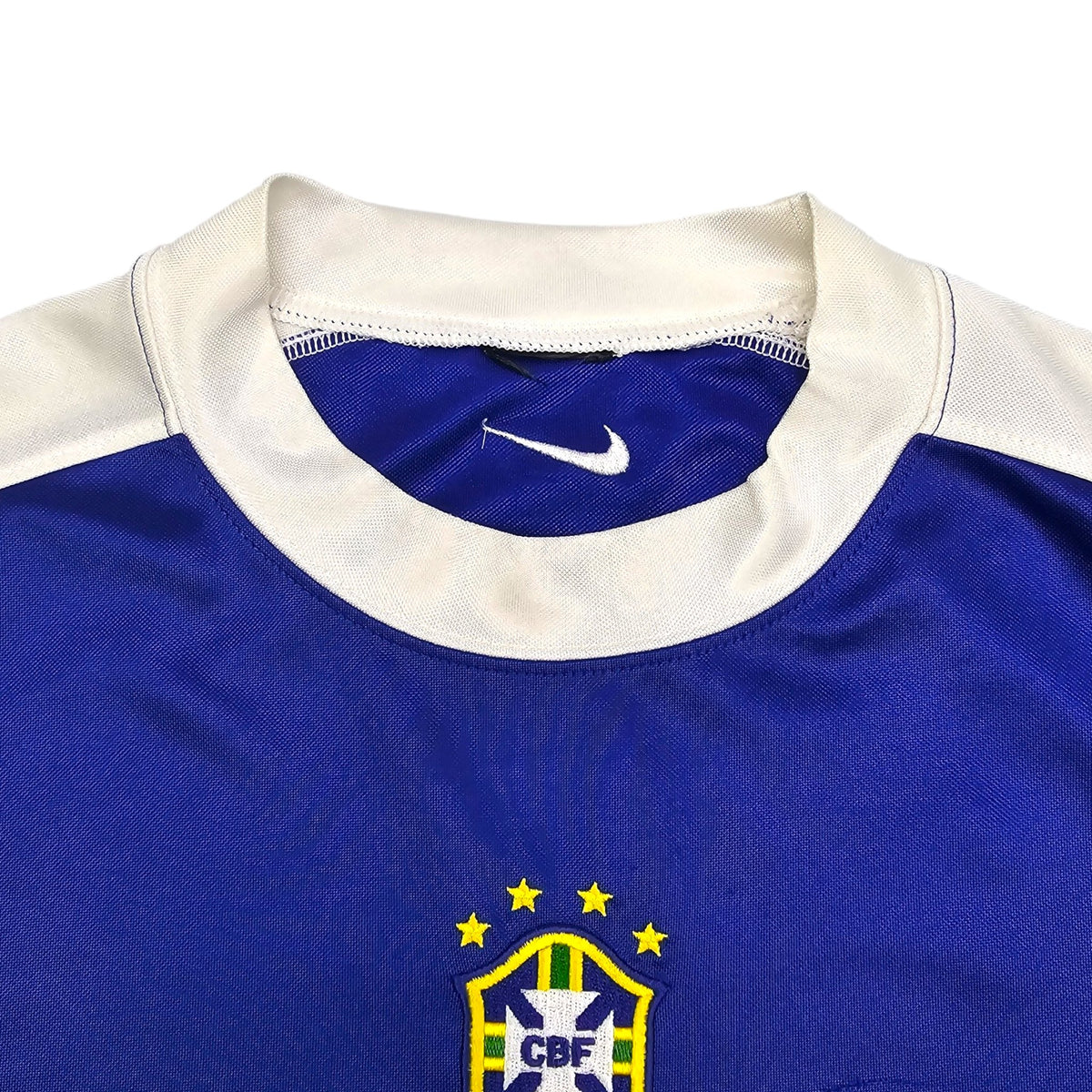 2002 Brazil Training Shirt (XL) Nike - Football Finery - FF204103