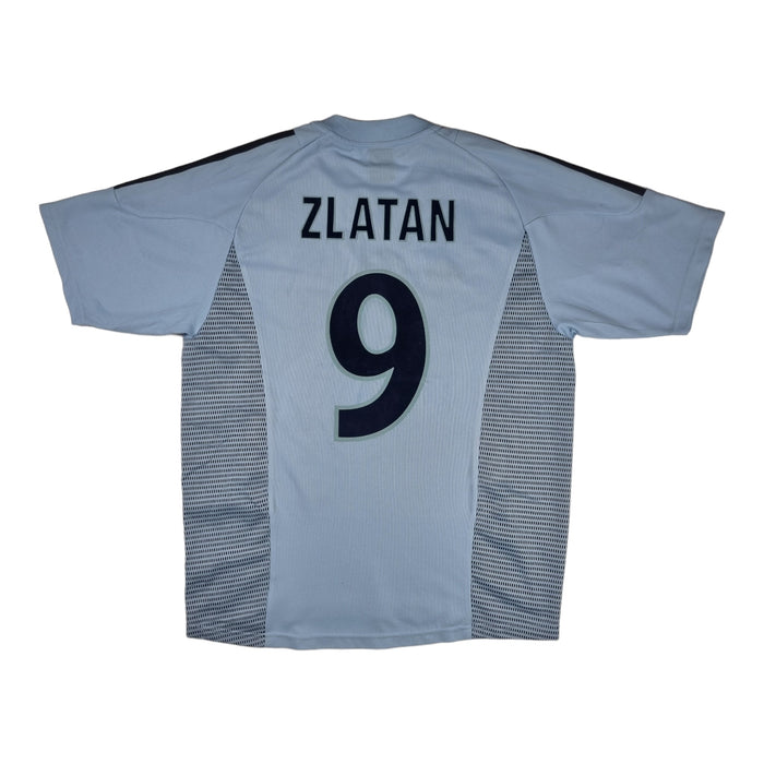 2002/03 Ajax Away Football Shirt (M) Adidas #9 Zlatan - Football Finery - FF202939