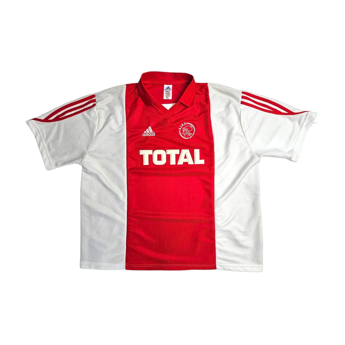 2002/03 Ajax Cape Town Home Football Shirt (2XL) Adidas - Football Finery - FF203288