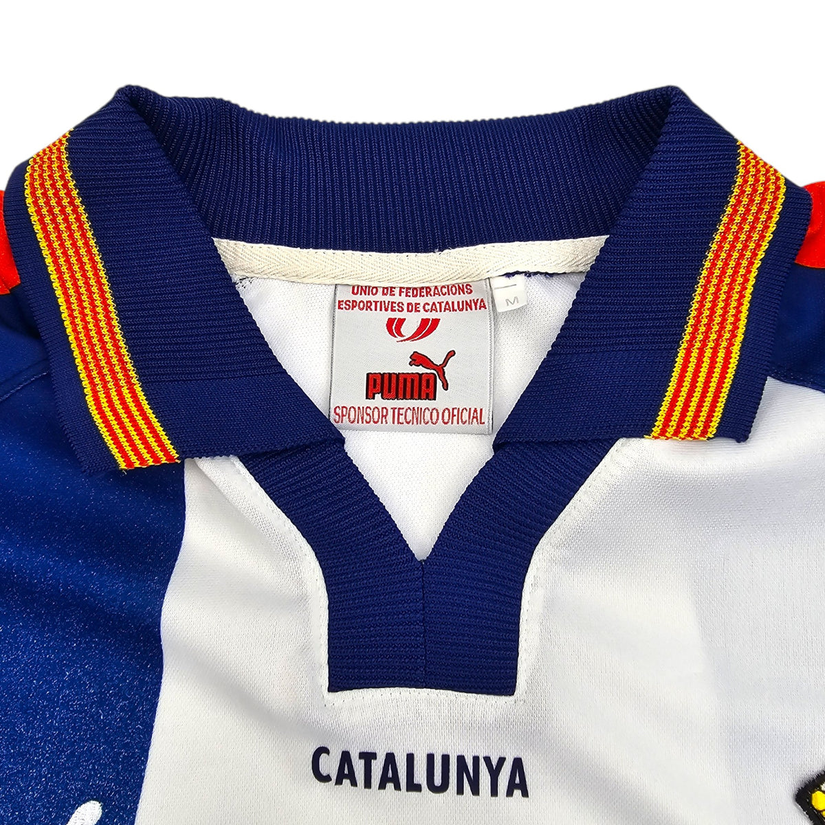 2002/03 Catalunya Home Football Shirt (M) Puma - Football Finery - FF204280