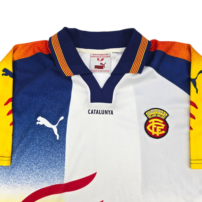 2002/03 Catalunya Home Football Shirt (M) Puma - Football Finery - FF204280