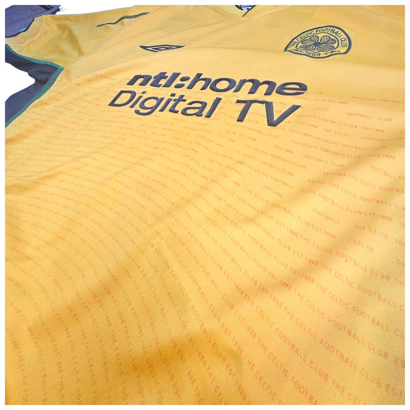 2002/03 Celtic Away Football Shirt (L) Umbro - Football Finery - FF202662