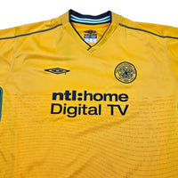 2002/03 Celtic Away Football Shirt (L) Umbro - Football Finery - FF203289