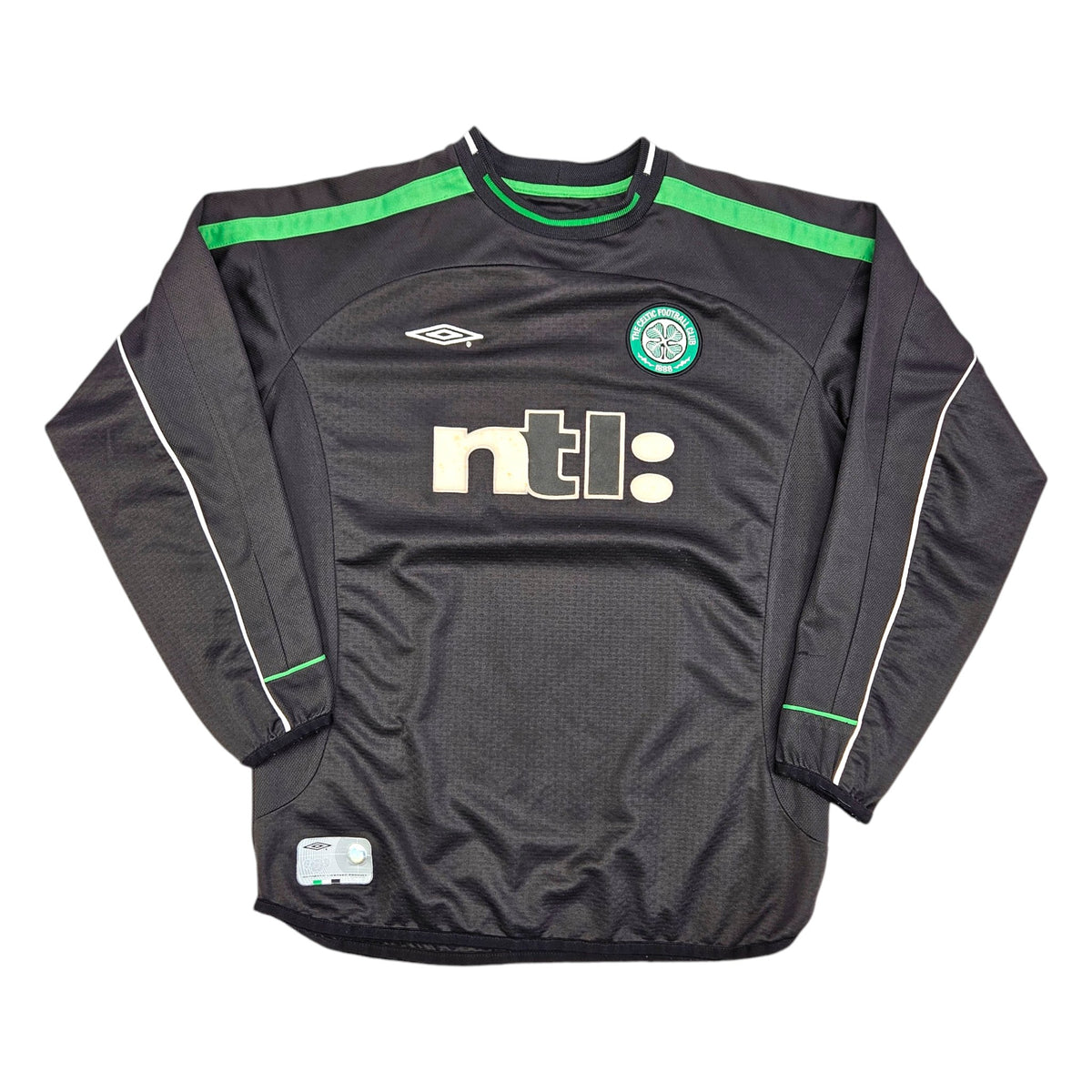 2002/03 Celtic Goal Keeper Football Shirt (Y) Umbro - Football Finery - FF203223