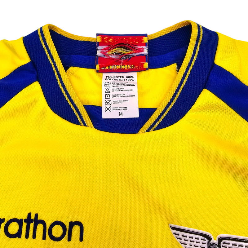 2002/03 Ecuador Home Football Shirt (M) Marathon #11 Delgado - Football Finery - FF204326